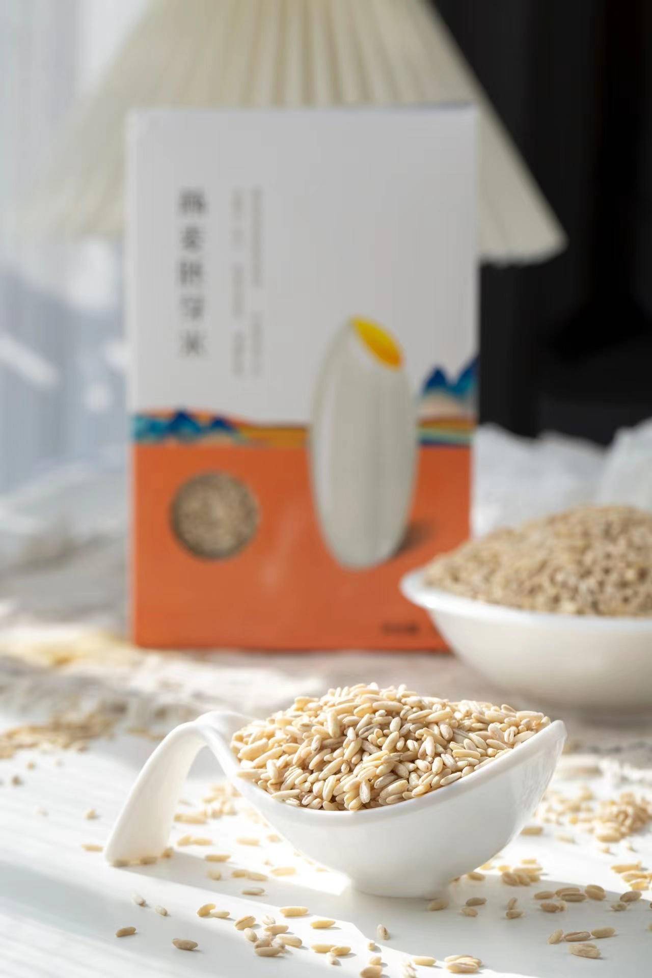 七醉·犁捌苑·燕麦胚芽米3盒（每盒500g）