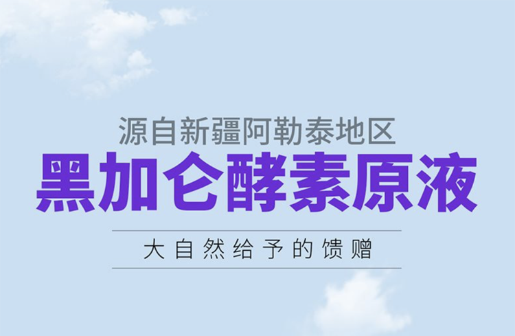 兰畔心选果利仕高山黑加仑酵素饮料原液50ml*7瓶嗨吃排清宿便肠益生菌饮品