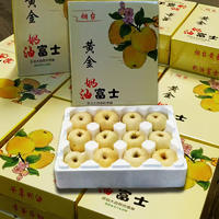 山东黄金奶油苹果2.5-9斤富士礼维纳斯基地烟台产地包邮