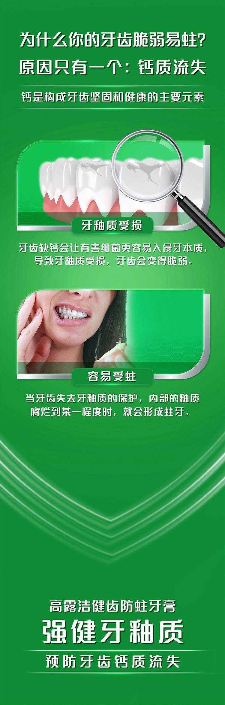 高露洁健齿防蛀超爽薄荷牙膏140克*2支+冰爽薄荷120g*2支