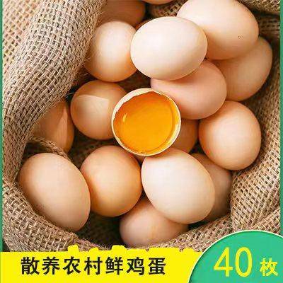 张氏蜂产品专供冠鳌农村散养土鸡蛋笨鸡蛋40枚/箱