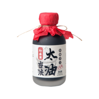 松盛园 古法酿造传统手工180天自然发酵零添加太油酱油250ml