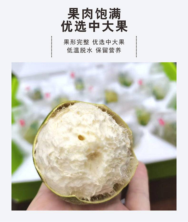 七醉·广西桂林精至普通有籽罗汉果6枚（每枚13-15g）
