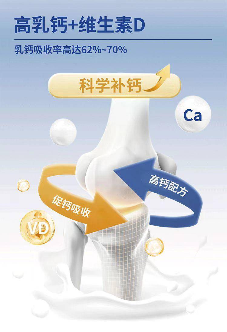 百跃高钙富硒中老年配方羊乳粉