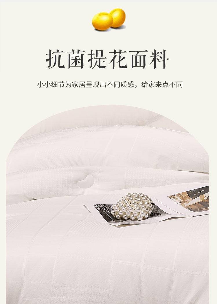 【限时】红瑞优品抗菌提花大豆冬被200*230cm
