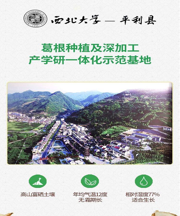 臻葛源 葛根营养面 1000g*3盒