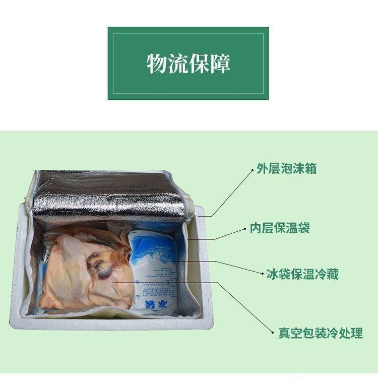 【我店优选-季惊】大别山散养黄油老母鸡 年货必备 2只装（共4斤左右）