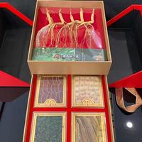 送长辈客户父母实用滋补营养品人参鹿茸灵芝鹿鞭人参花东北长白山特产五宝高档礼盒