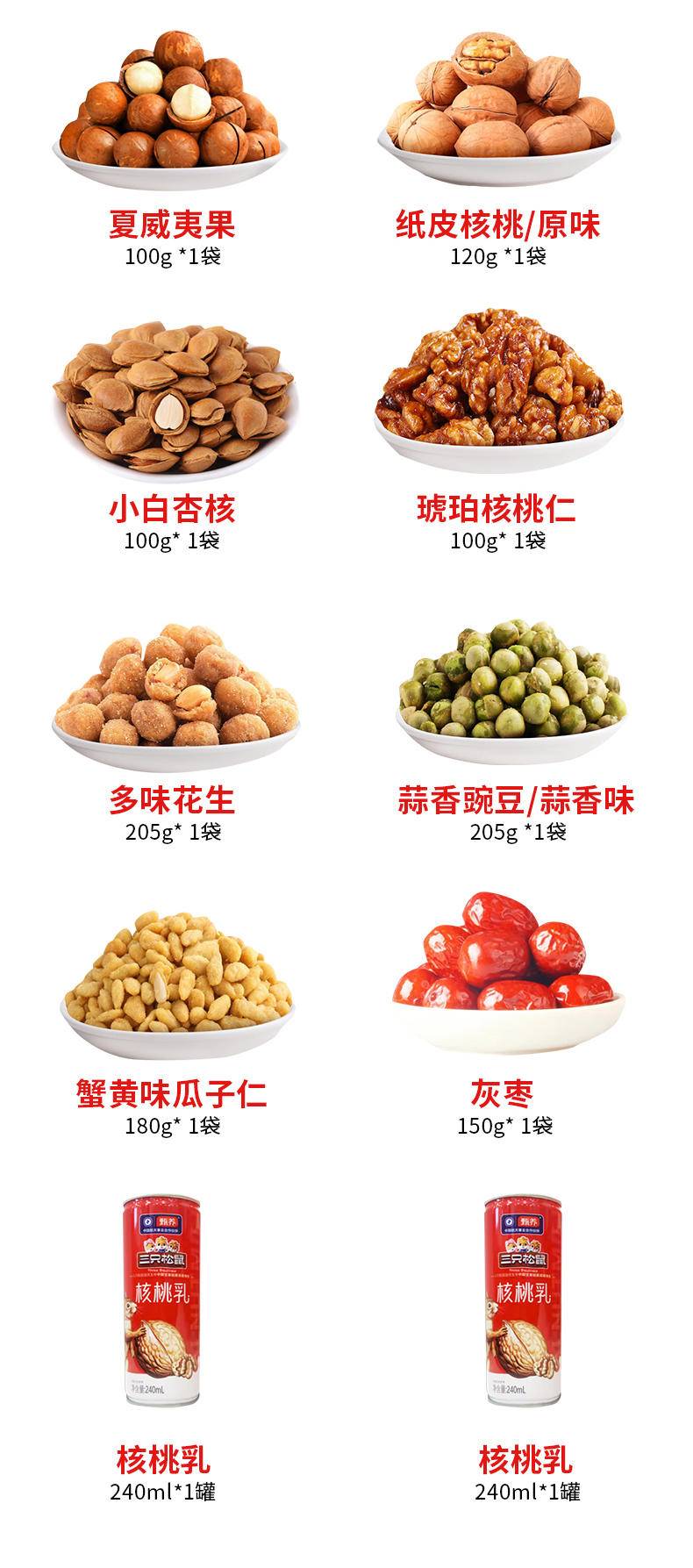 三只松鼠祥瑞礼礼盒1640g