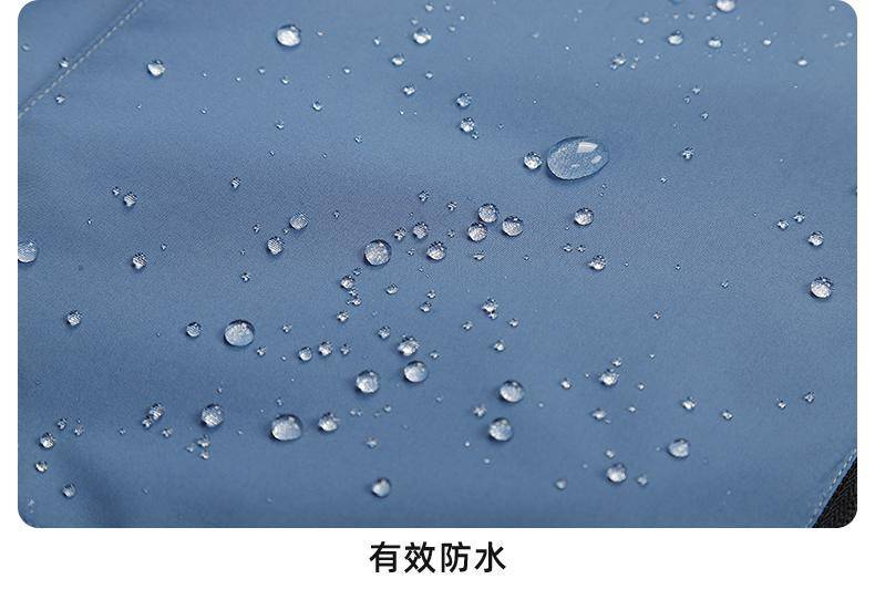 不花心 新时尚薄款冲锋衣男女同款