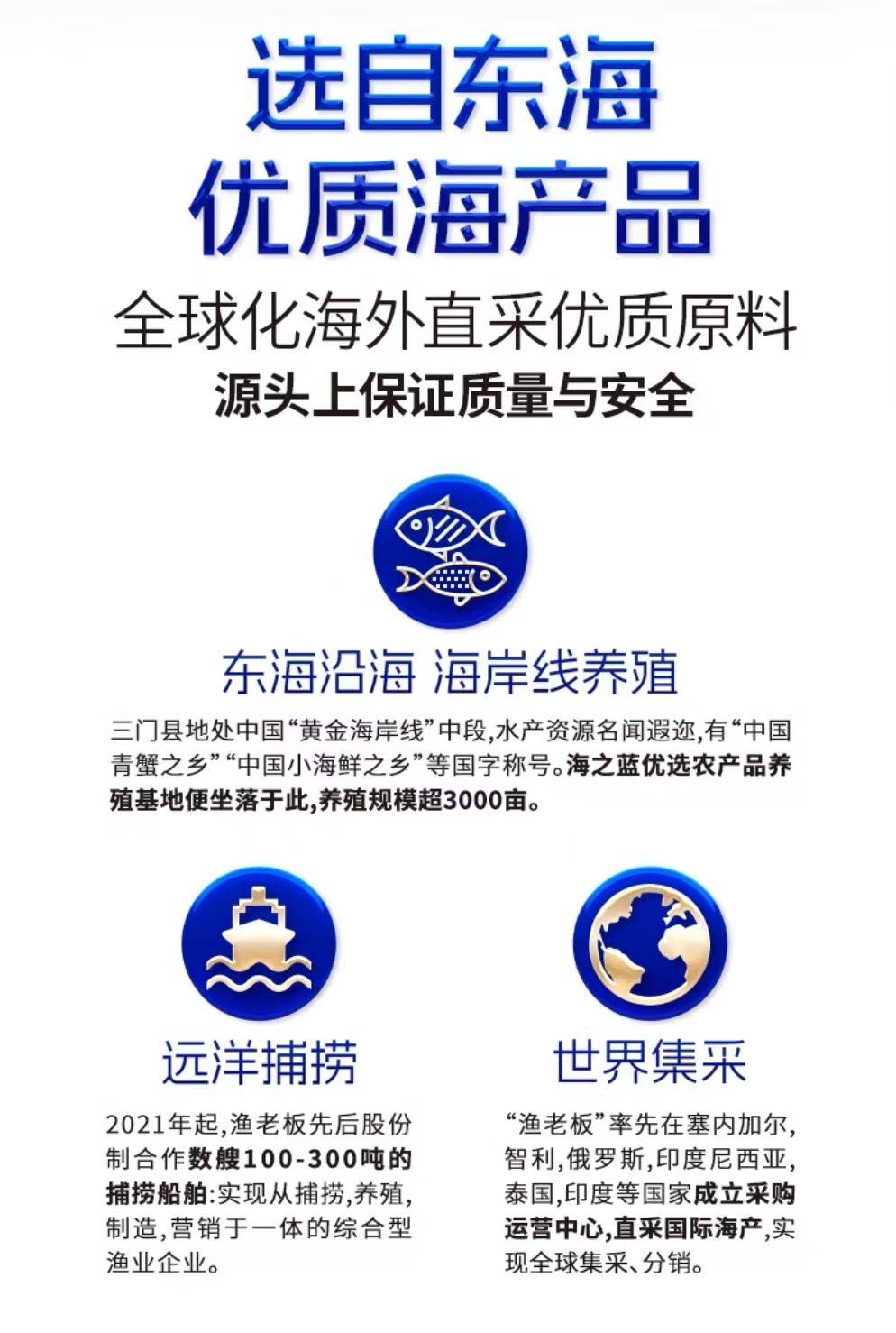 渔老板年年有余海鲜家宴礼盒1盒