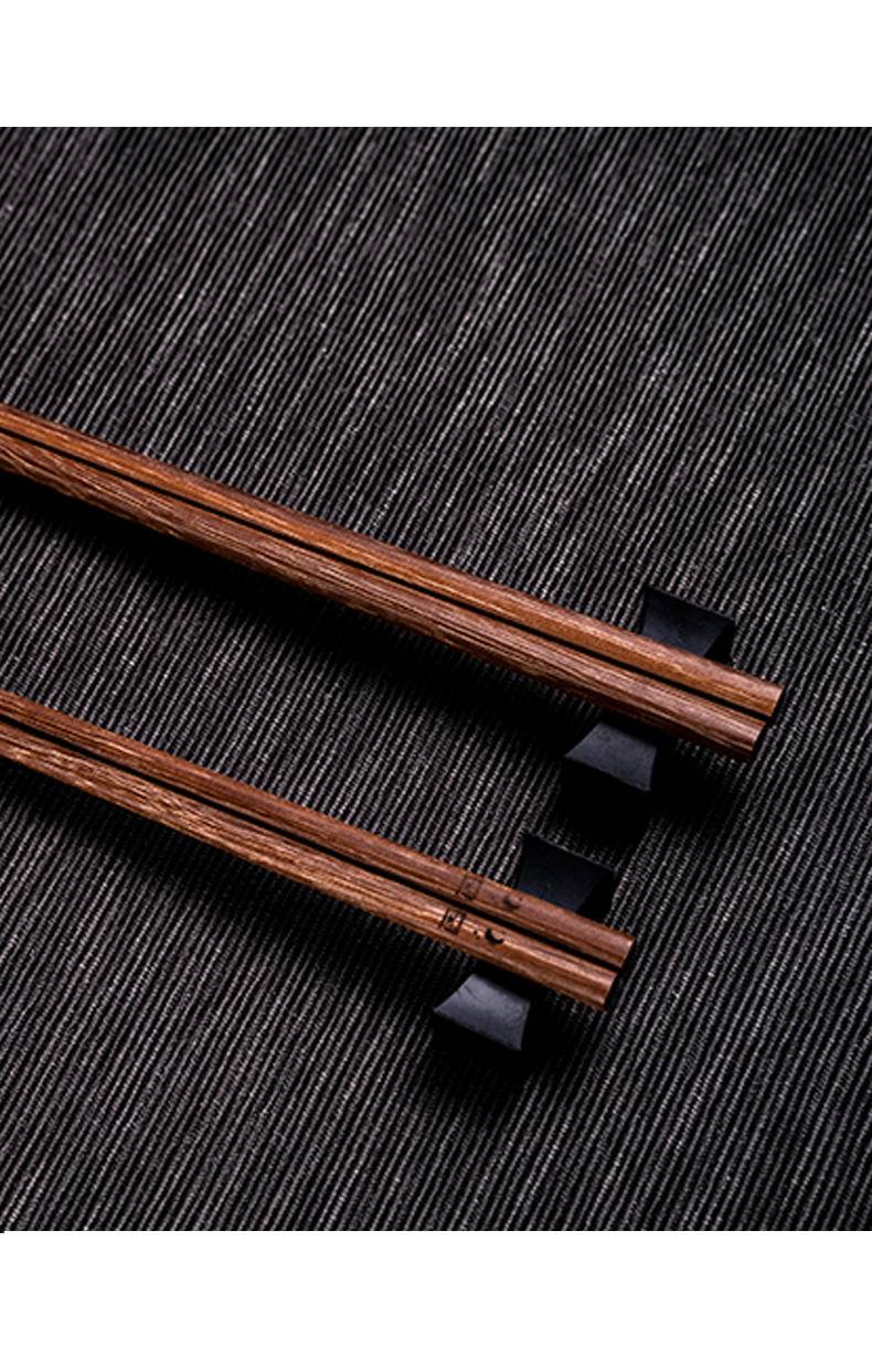 双枪铁木筷10双装*2包