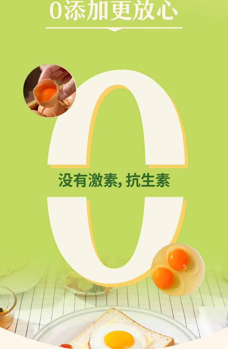 【我店优选-季惊】精选 无抗生素 无激素 48小时鲜 高营养竹林蛋