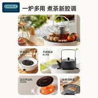 OIDIRE 养生壶 煮茶器围炉煮茶器迷你电陶炉无烟煮茶安全多功能煮茶器 ODI-WLZ01