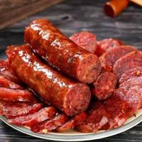 臻葛源农家手工土猪肉腊肠500g/袋