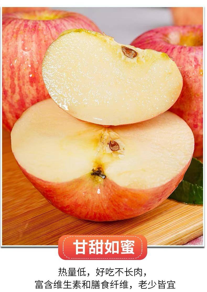 精品烟台红富士苹果5斤/3斤/9斤装
