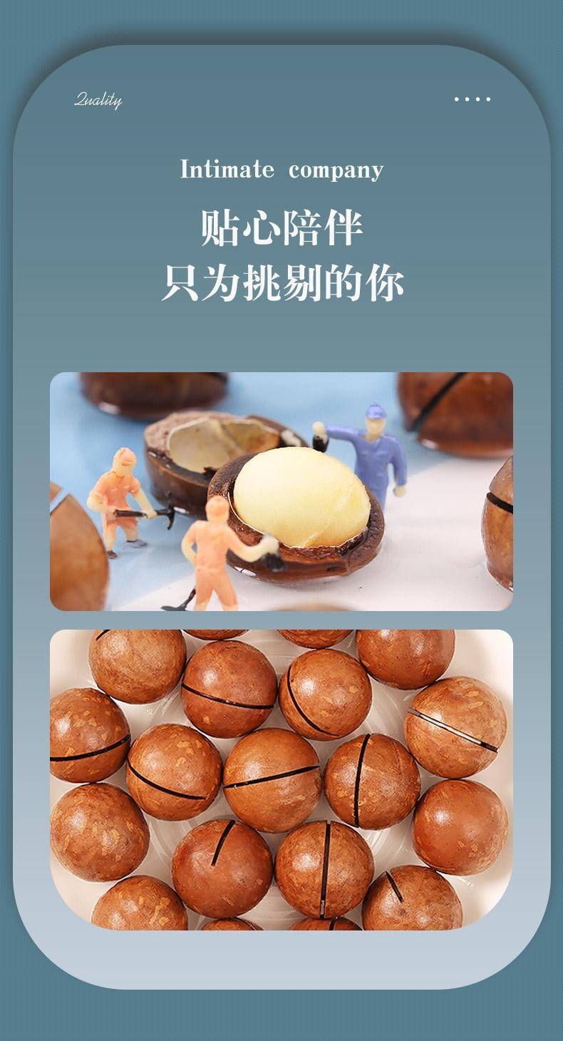 坚果好货 散装干果 夏威夷果（大颗粒）50g 100g 250g 500g