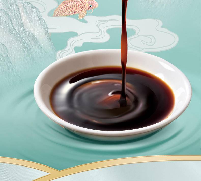 金龙鱼生抽1L+蚝油700g+葱姜料酒480ml+陈醋420ml