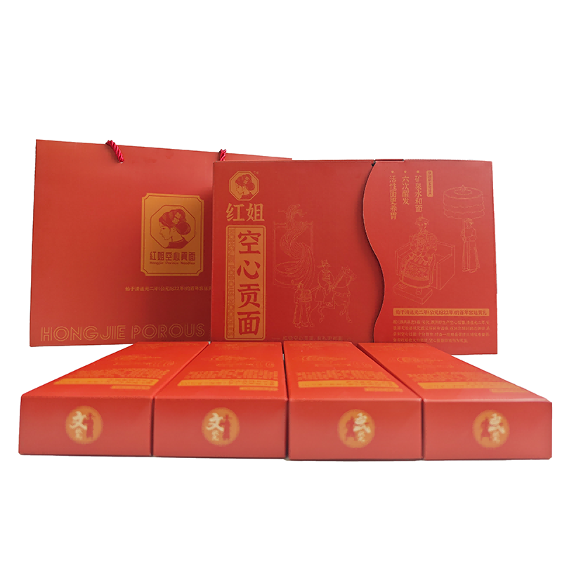 红姐空心贡面 标准版666生日礼盒1060g