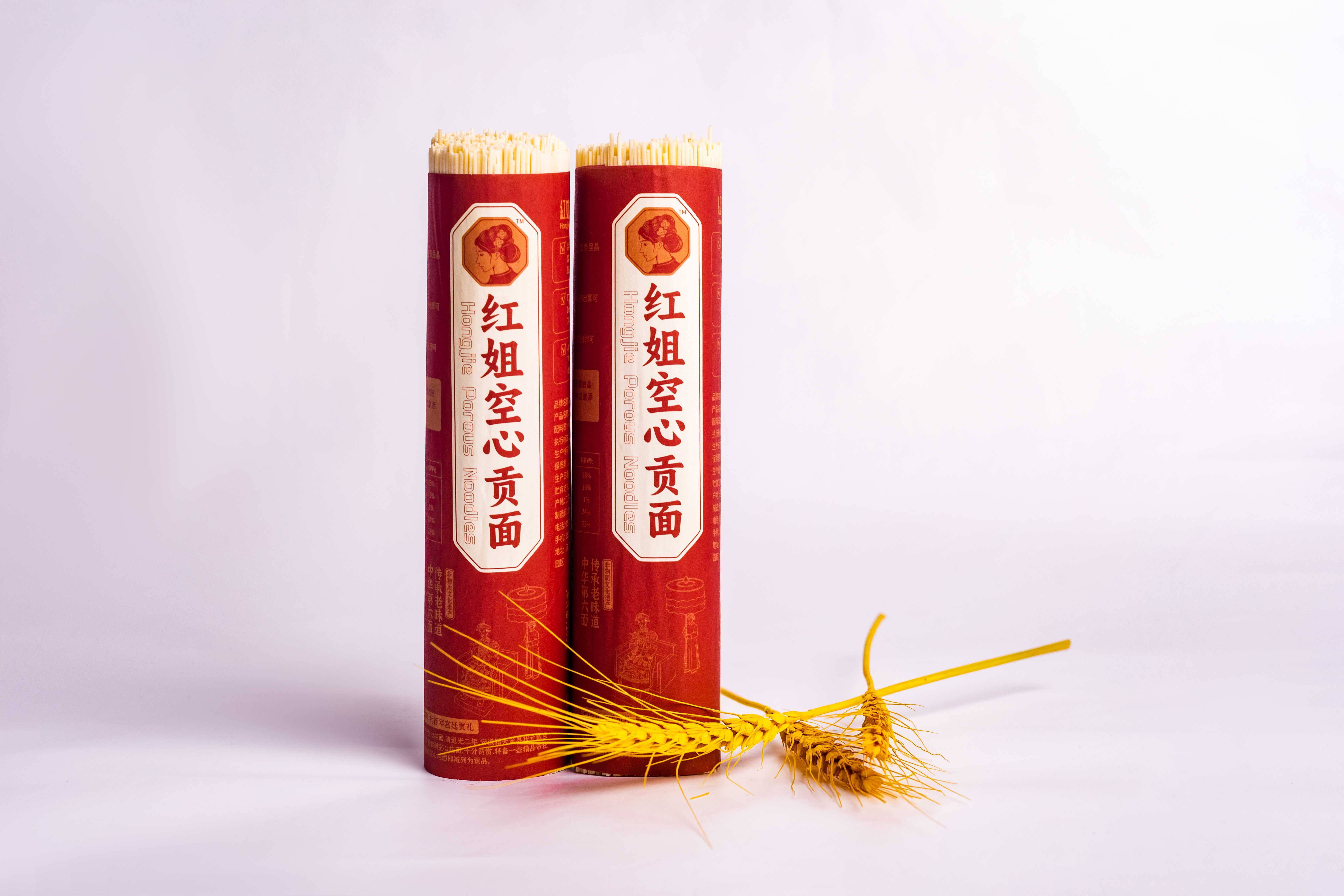 红姐空心贡面 将军面(一端武状元面(面身1.5mm)一端扁平) 500g