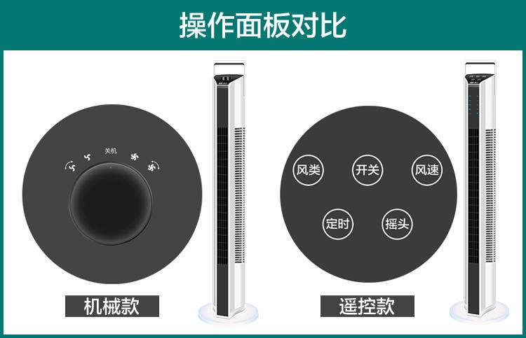 骆驼 塔扇 家用电风扇