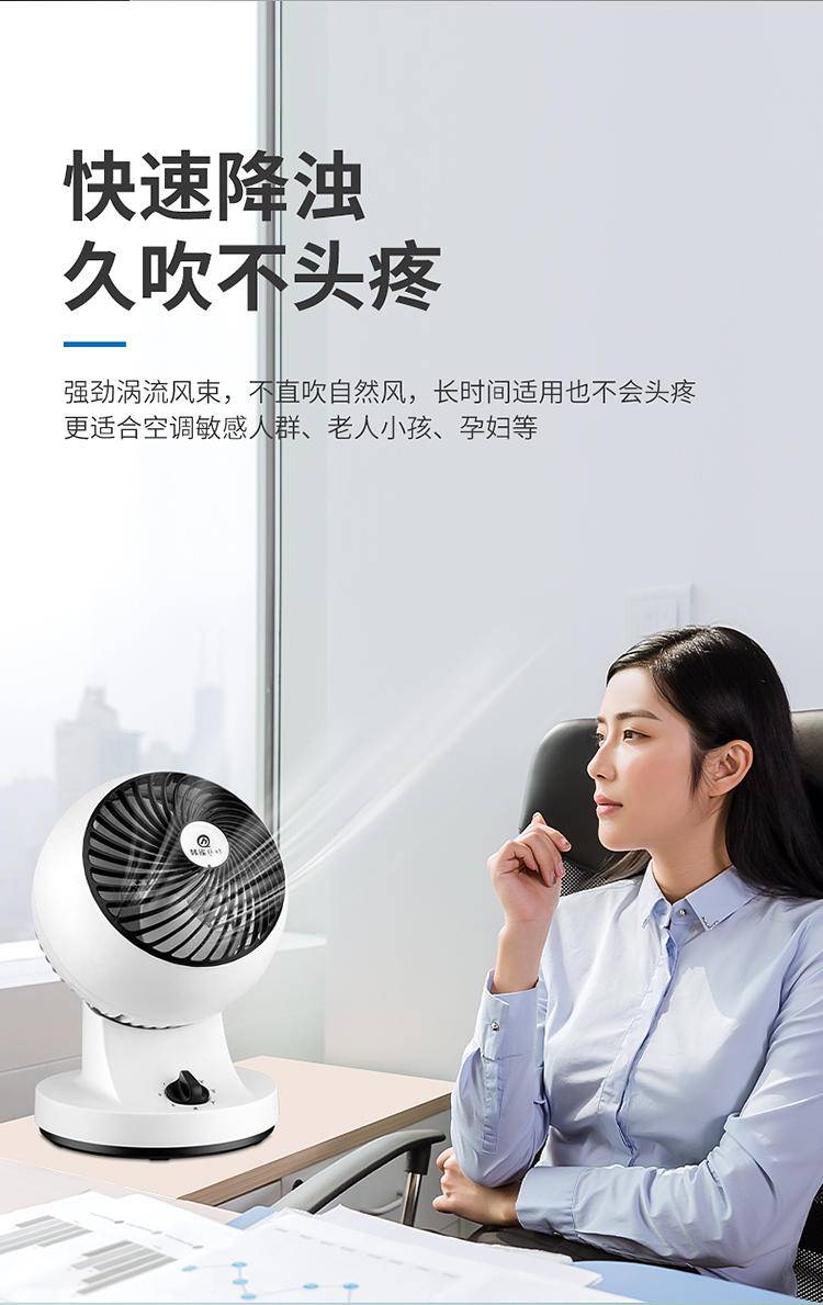 骆驼 台式循环扇 家用电风扇