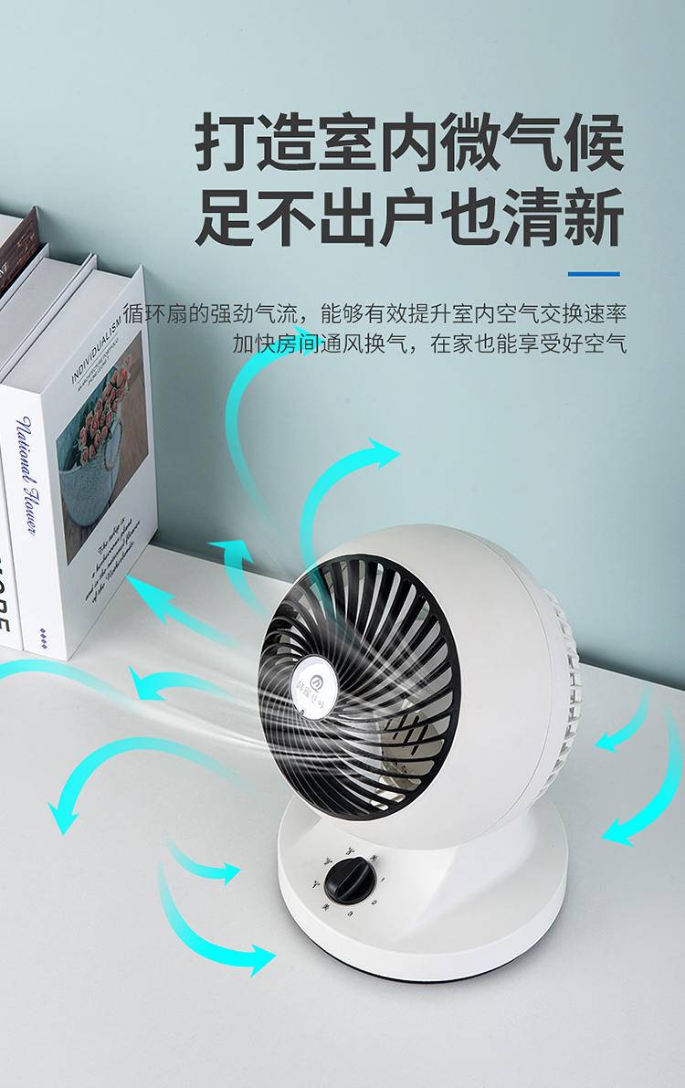 骆驼 台式循环扇 家用电风扇