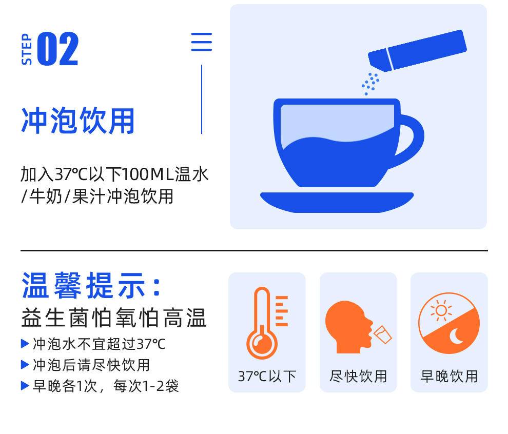 同泽 无蔗糖6万亿益生菌粉 3盒