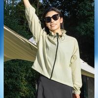明秀 女款超轻梭织防晒衣轻薄透气时尚防晒服