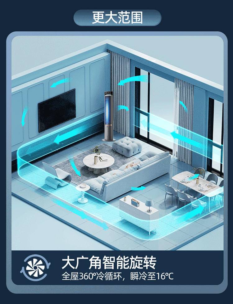 志高冷风扇制冷加湿空调扇塔扇家用卧室冷风机立式单冷负离子冷扇