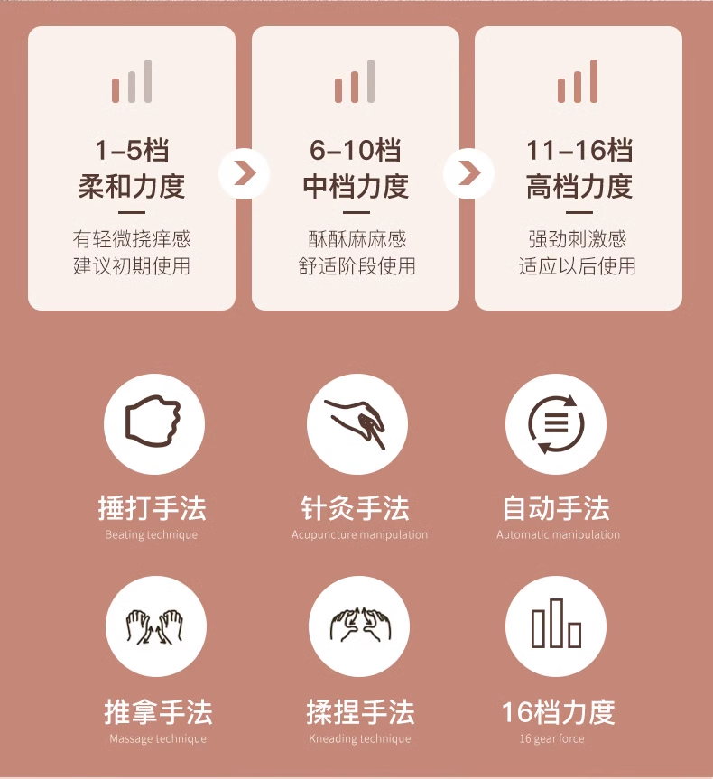 皇泰电动腰部按摩仪姨妈神器可加热震动按摩暖宫暖腹电动按摩腰带