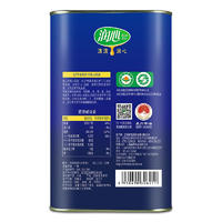 润心（RunXin）有机山茶油铁桶1L