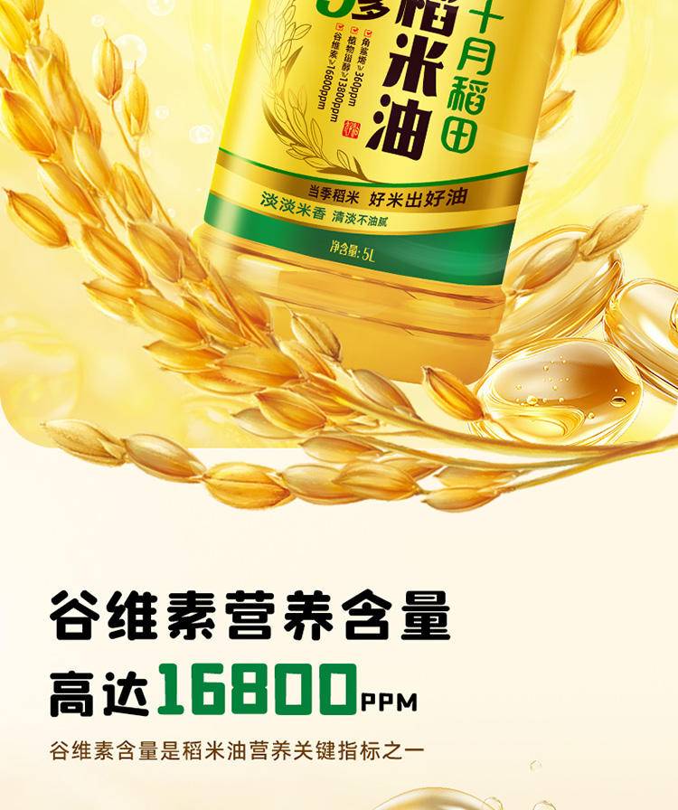 十月稻田 稻米油5L