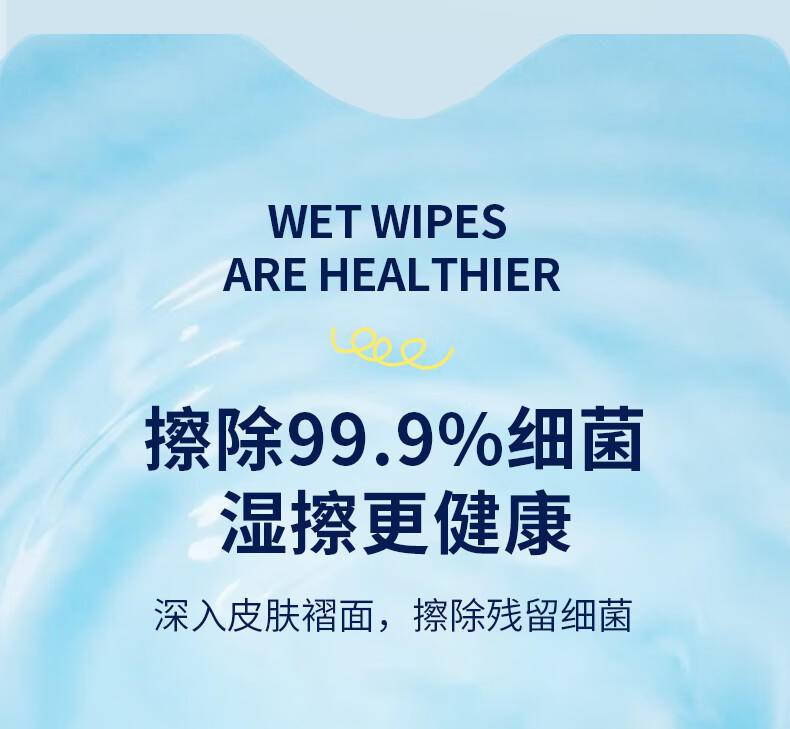 荑飘湿厕纸可冲马桶家庭装厕所卫生湿巾厕纸2包/4包/6包