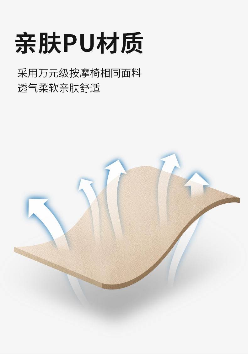 人颈椎披肩按摩器 颈腰背肩部捶敲打加热全身放松按摩仪