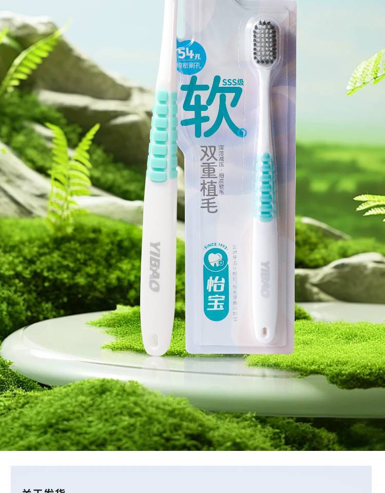 怡宝炭洁能量牙刷8116（单支装）