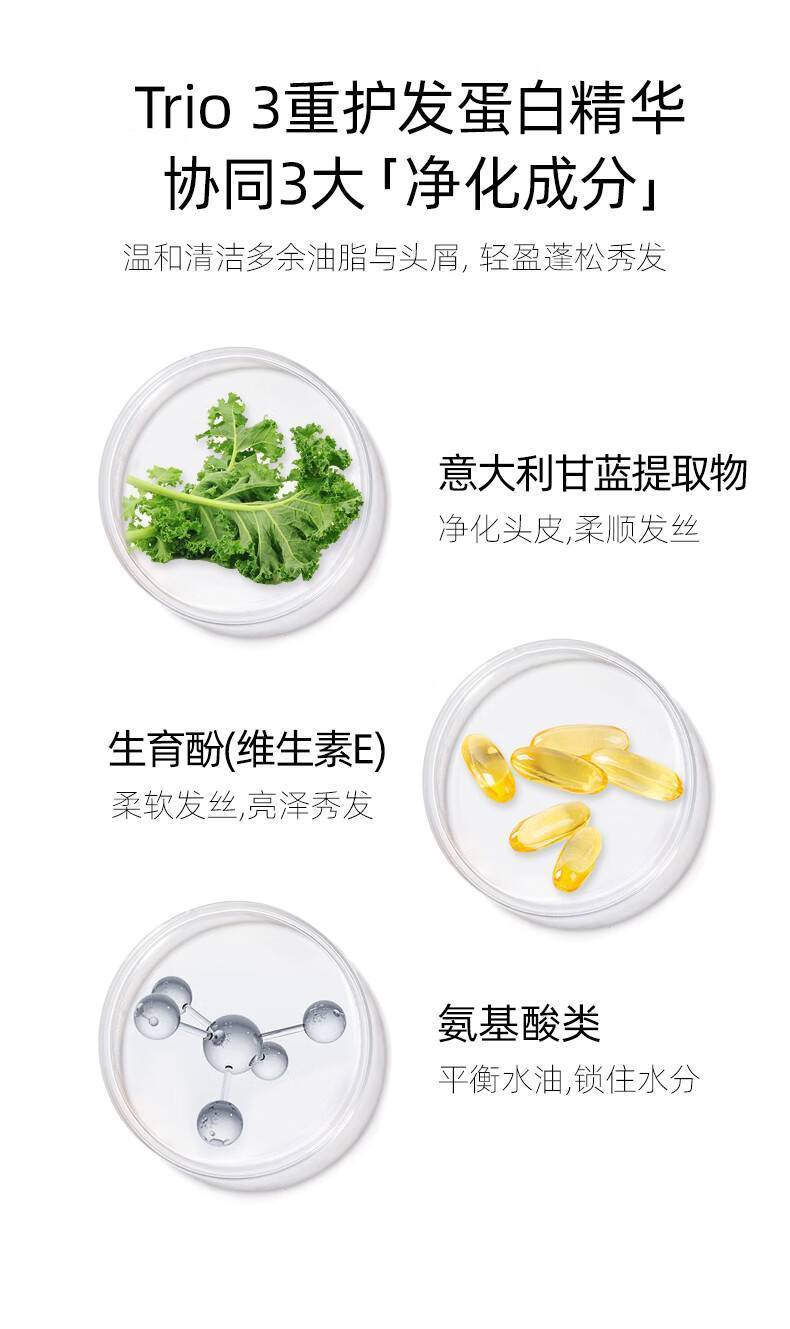 温莎深林520g蛋白修护洗发乳