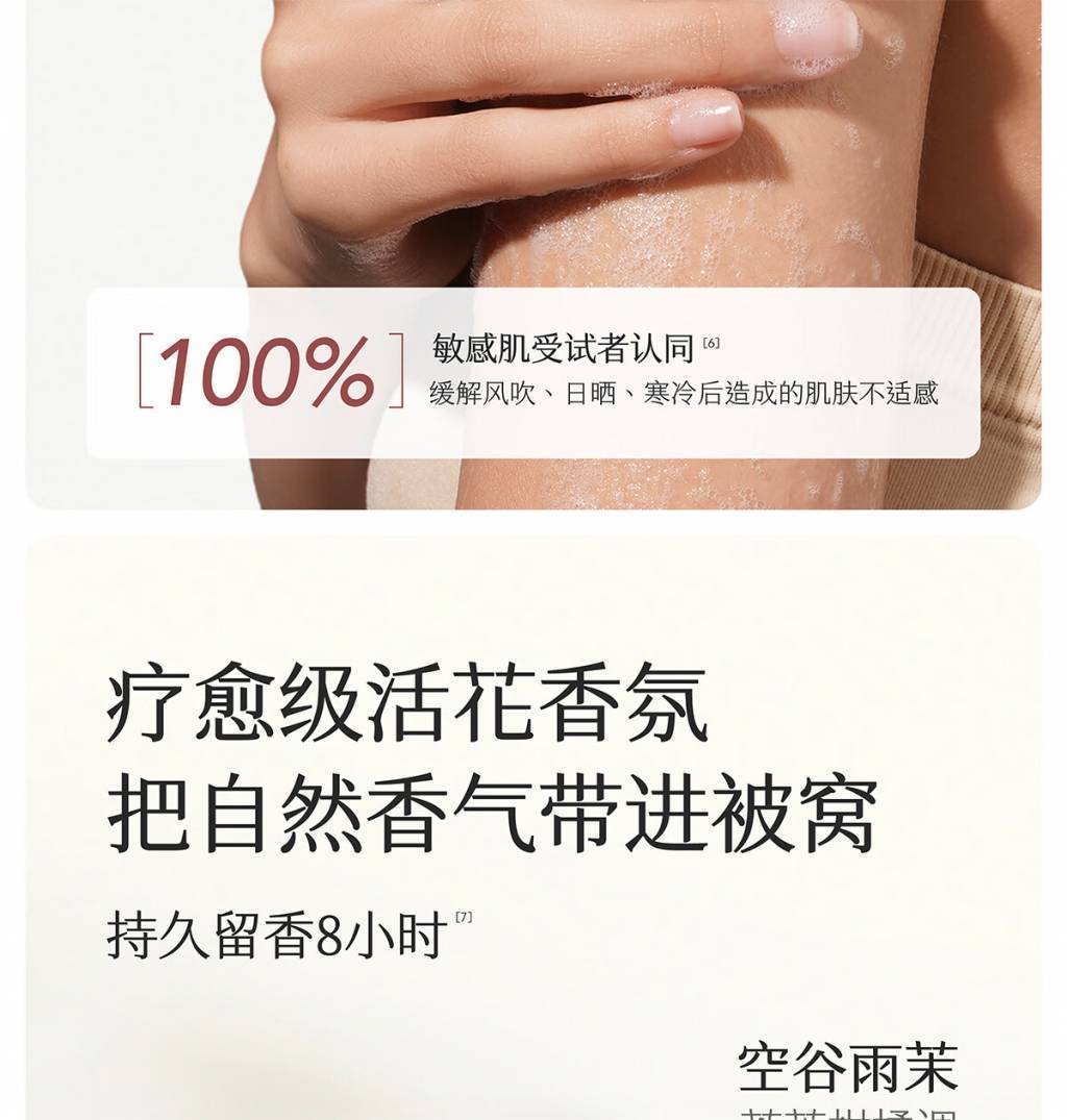 半亩花田400g精油香氛水感沐浴油