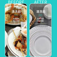洁柔小苏打洗洁精食用小苏打餐具清洗剂 2瓶装