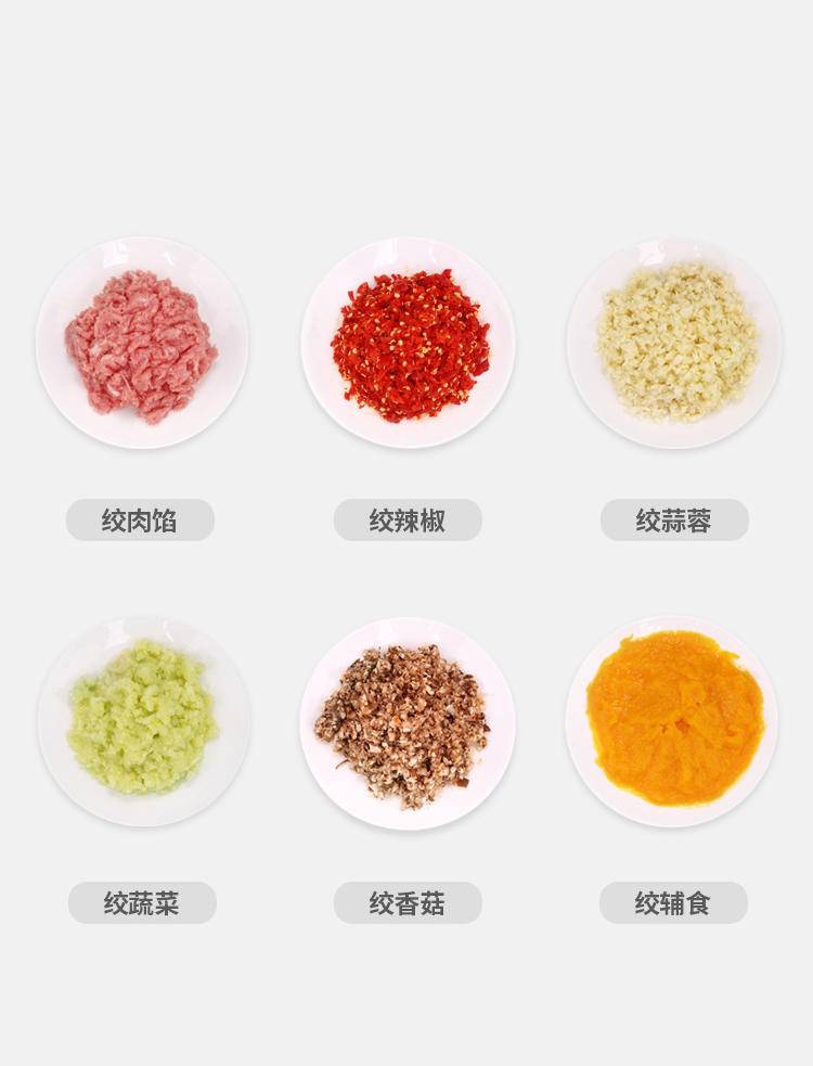 东菱Donlim）绞肉机打蛋器家用料理机绞馅机碎肉机搅拌机婴儿辅食机2L大容量 不锈钢DL-JR373