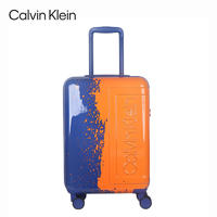 Calvin Klein 20寸(S)蓝色拉杆箱 LH118FT9-C250156005