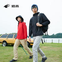 猎燕K11加绒冲锋衣藏青LYCFY027