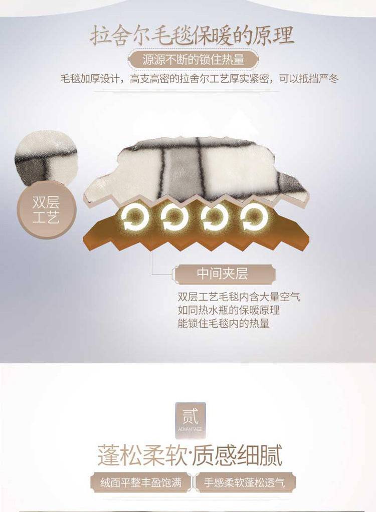 啄木鸟毛毯拉舍尔毛毯盖毯午睡毯ZMN-RT005