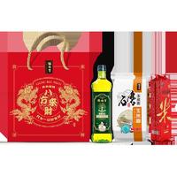粮佰年家团圆米面油礼盒
