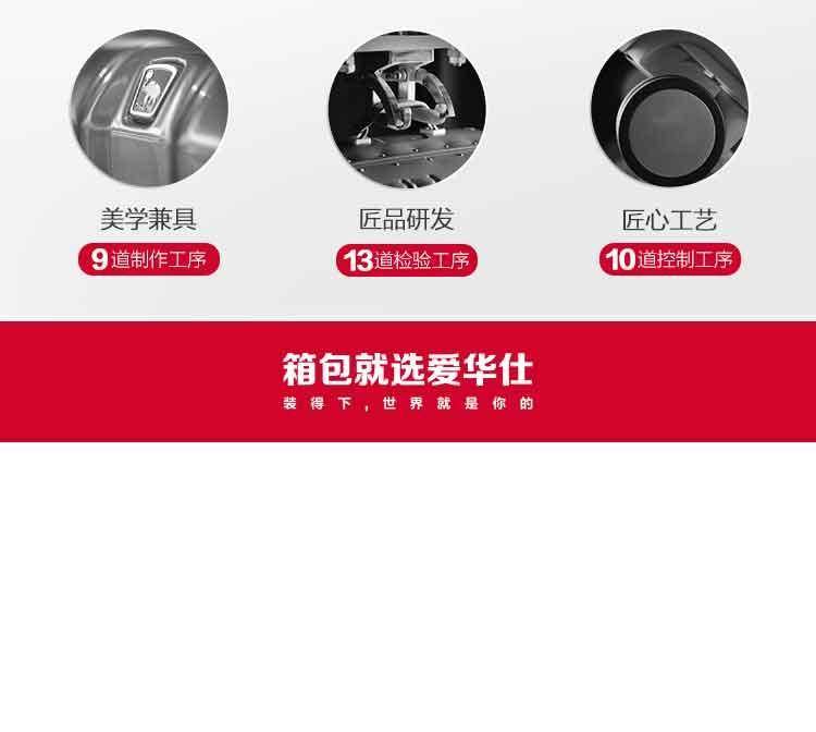 爱华仕 箱包拉杆箱6646-20英寸标准版