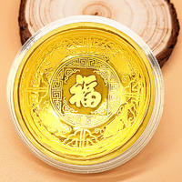 【珍藏】金饭碗999足金入职周年宝宝周岁礼品