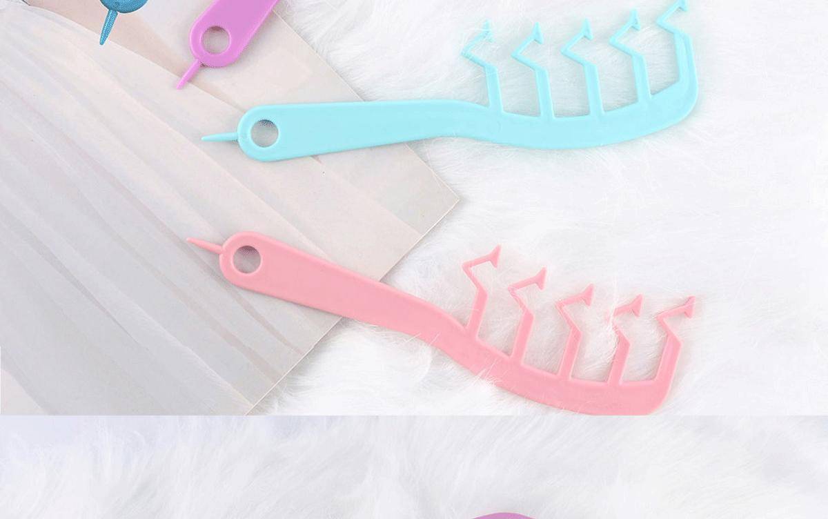 拍一发四z字发缝梳发缝神器造型美发梳子女网红款